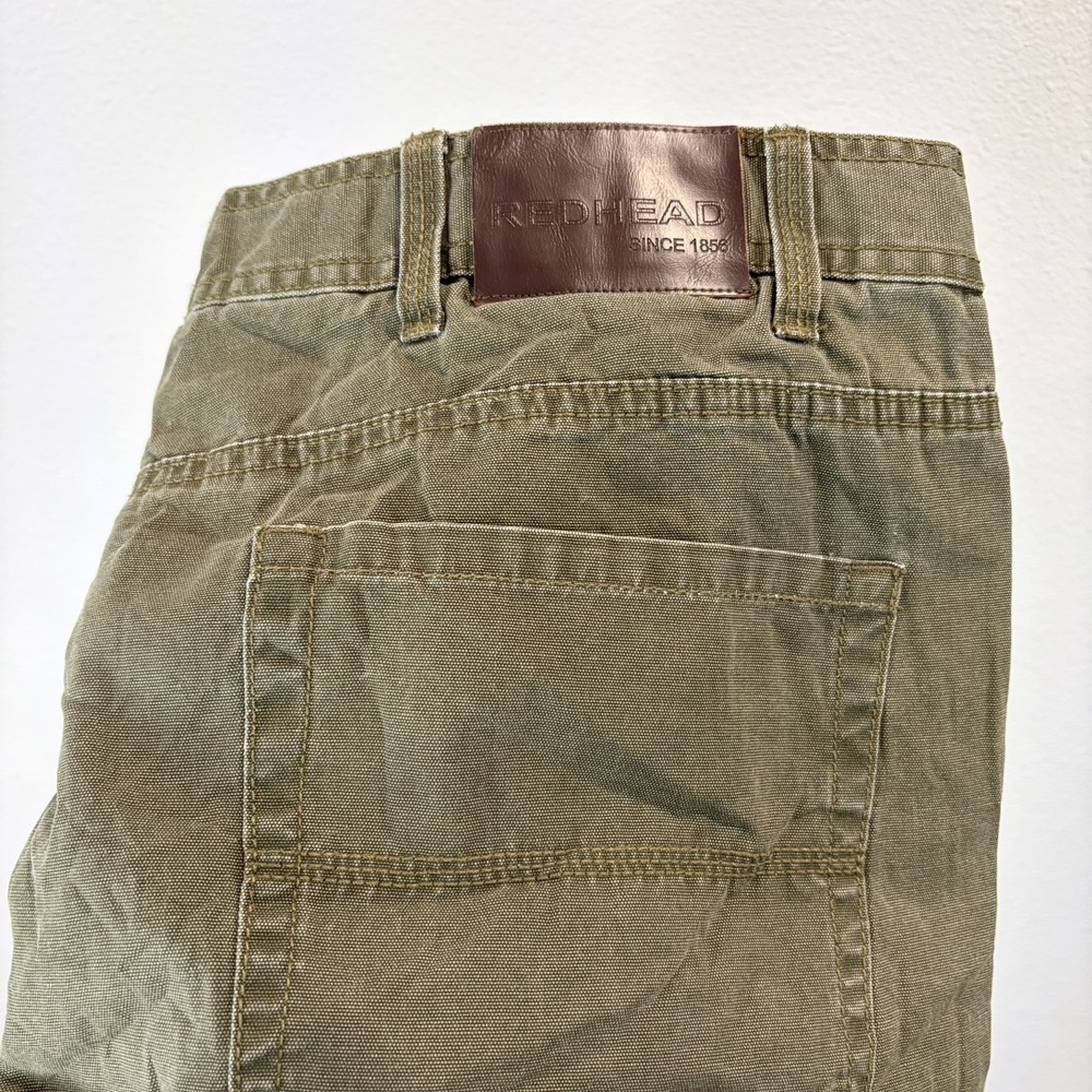 Red Head Brand Co Pants Mens 40x30 Canvas Chino Straight Leg Workwear